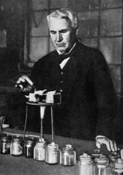 Thomas Alva Edison, inventor e empresário americano, 1926