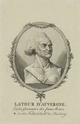 Theophile Corret de La Tour d&39;Auvergne 1743-1800, c. 1800.