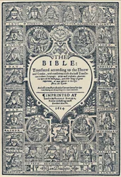 Página de rosto da Bíblia de Genebra, 1614, 1947
