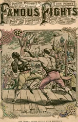 Segunda batalha de Tom Cribbs com Molineaux, 1811 final do século XIX ou início do século XX