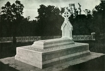 Túmulo de Lady Canning em Barrackpore, 1925.