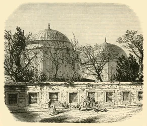 Túmulo de Solyman, o Magnífico, e Roxolana, Constantinopla, 1890.