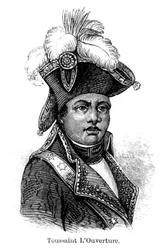 Toussaint Louverture, líder revolucionário haitiano, 1873