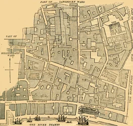 Divisão da rua da torre, c1872.