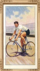 Posição de corrida em pista, 1939