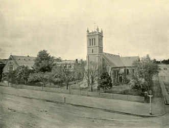 Igreja da Trindade, Adelaide, 1901.