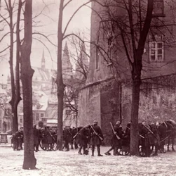 Tropas, Aachen, Alemanha, c1914-c1918