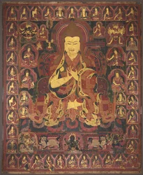 Tsong Khapa, Fundador da Ordem Geluk, c. 1440-1470.