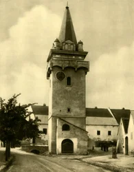 Turkenturm, Breitenbrunn, Burgenland, Áustria, c1935.