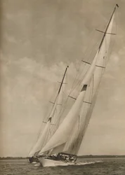 Dois iates famosos em uma emocionante competição, 1936