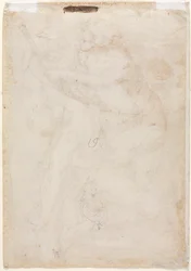 Dois esboços de mãe e filho, século XVI.