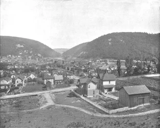 Tyrone, Pensilvânia, EUA, c1900.