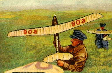 Avião modelo Tzschoppe, 1932.