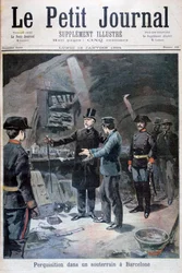 Busca subterrânea de anarquistas, Barcelona, 1894