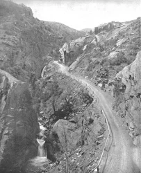 Ute Pass, Colorado, EUA, c1900.