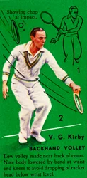 VG Kirby - Vôlei de revés, c1935.
