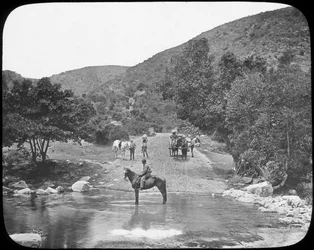 Van Stadens Pass, África do Sul, c1890