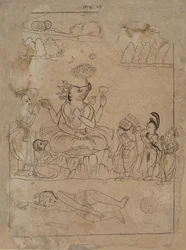Varaha Triumphant, final do século XVIII.