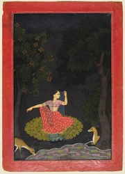Vasaksajja Nayika, c. 1750