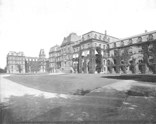Vassar College, Poughkeepsie, Estado de Nova York, EUA, c1900.