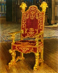 Poltrona Venetian State, final do século XVII, 1938.