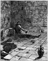 Vercingetorix preso no Tullianum em Roma, c52-46 aC 1882-1884