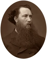 Vicat Cole, pintor de paisagens, 1881