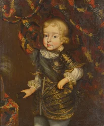 Victor Amadeus I 1587-1637, Duque de Saboia, ainda criança, século XVII.