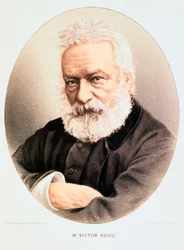 Victor Hugo, poeta francês, dramaturgo e romancista, c1880