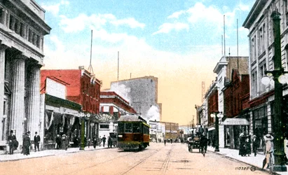 Victoria Avenue, Fort William Thunder Bay, Ontário, Canadá, c1900s