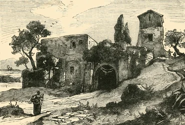 Vista dos jardins de Sallust, 1890.