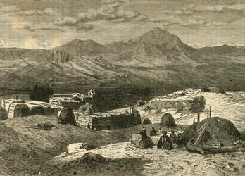 Vista no sul da Armênia, 1890.