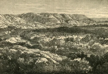 Vista no vale do Jordão, 1890.