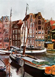 Vista de Amsterdã, 1907 1911-1912