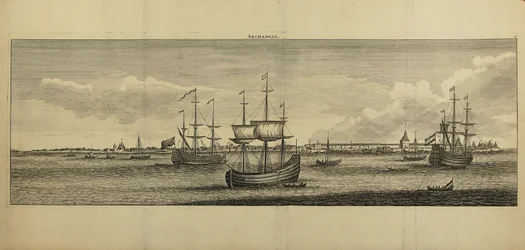 Vista de Arkhangelsk, ca 1770