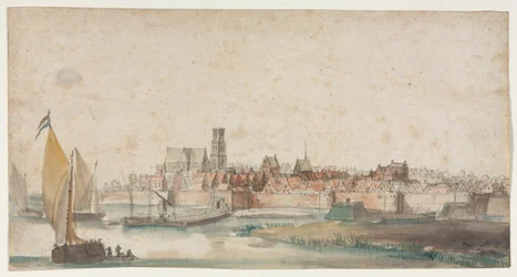 Vista de St. Geertruidenberg, 1600s.
