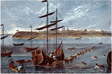 Vista de Taganrog, c. 1840