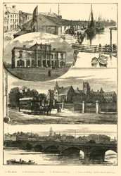 Vistas em Belfast, 1898.