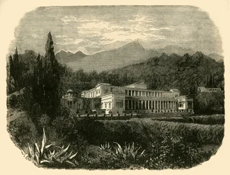 Vila do Plínio mais jovem, 1890.
