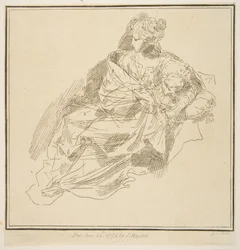 Virgem e o Menino, 1775.