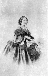 Virginie Dejazet, atriz francesa, c1845-1875