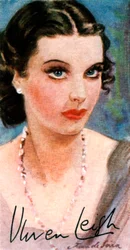 Vivien Leigh, 1913-1967, atriz inglesa de teatro e cinema, século XX