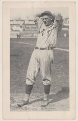 Waite Hoyt, P. Yanks, de cartões de tiras de beisebol W575-2, ca. 1921-22.