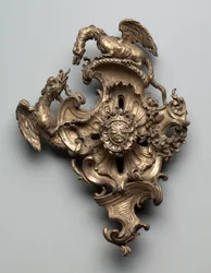 Decoração de parede, 1715-1725.