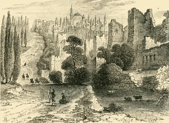 Paredes de Constaninopla no século XVI, 1890.