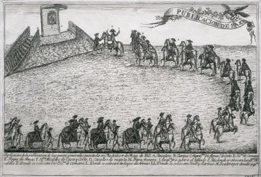 Guerra das Laranjas, gravura