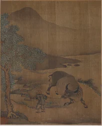 Water Buffalo and Herdboy, Possivelmente Dinastia Ming, 1368-1644.