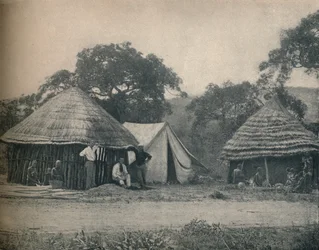Wayside Store na Suazilândia, c1900.