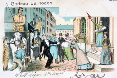Presente de casamento, c1900