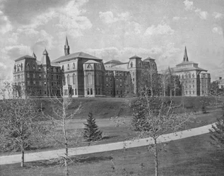 Casa de campo de Wellesley, Wellesley, Massachusetts, EUA, c1900.